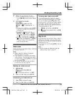 Предварительный просмотр 19 страницы Panasonic KX-TGJ320E Operating Instructions Manual