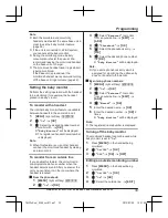 Предварительный просмотр 33 страницы Panasonic KX-TGJ320E Operating Instructions Manual