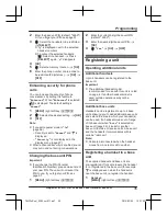 Предварительный просмотр 35 страницы Panasonic KX-TGJ320E Operating Instructions Manual