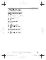 Предварительный просмотр 39 страницы Panasonic KX-TGJ320E Operating Instructions Manual