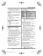 Предварительный просмотр 41 страницы Panasonic KX-TGJ320E Operating Instructions Manual