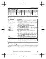 Предварительный просмотр 49 страницы Panasonic KX-TGJ320E Operating Instructions Manual