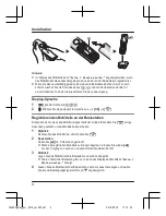 Preview for 12 page of Panasonic KX-TGJA30EX Installation Manual