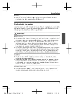 Preview for 13 page of Panasonic KX-TGJA30EX Installation Manual