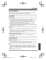 Preview for 37 page of Panasonic KX-TGJA30EX Installation Manual