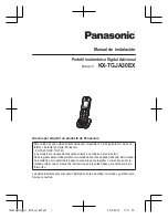 Preview for 81 page of Panasonic KX-TGJA30EX Installation Manual