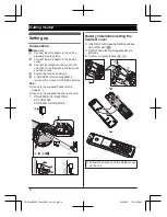 Предварительный просмотр 8 страницы Panasonic KX-TGK210BX Operating Instructions Manual