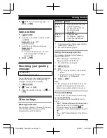 Предварительный просмотр 13 страницы Panasonic KX-TGK210BX Operating Instructions Manual