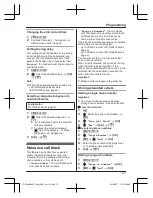 Предварительный просмотр 27 страницы Panasonic KX-TGK210BX Operating Instructions Manual