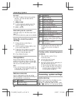 Предварительный просмотр 36 страницы Panasonic KX-TGK210BX Operating Instructions Manual