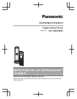 Предварительный просмотр 1 страницы Panasonic KX-TGK210HK Operating Instructions Manual