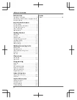 Preview for 2 page of Panasonic KX-TGK210HK Operating Instructions Manual