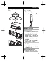 Preview for 9 page of Panasonic KX-TGK210HK Operating Instructions Manual