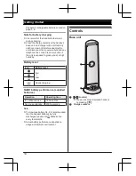 Предварительный просмотр 10 страницы Panasonic KX-TGK210HK Operating Instructions Manual