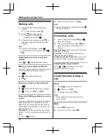 Предварительный просмотр 14 страницы Panasonic KX-TGK210HK Operating Instructions Manual