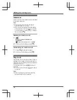 Preview for 16 page of Panasonic KX-TGK210HK Operating Instructions Manual