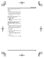 Preview for 27 page of Panasonic KX-TGK210HK Operating Instructions Manual