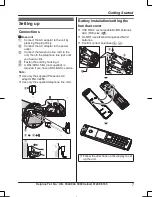 Предварительный просмотр 7 страницы Panasonic KX-TGK220E Quick Manual