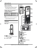 Предварительный просмотр 8 страницы Panasonic KX-TGK220E Quick Manual