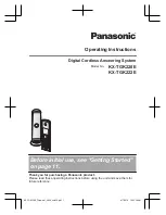 Предварительный просмотр 1 страницы Panasonic KX-TGK222E Operating Instructions Manual