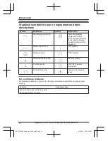 Предварительный просмотр 6 страницы Panasonic KX-TGK222E Operating Instructions Manual