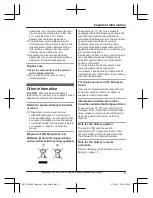 Предварительный просмотр 9 страницы Panasonic KX-TGK222E Operating Instructions Manual