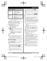 Предварительный просмотр 17 страницы Panasonic KX-TGK222E Operating Instructions Manual