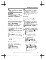 Предварительный просмотр 19 страницы Panasonic KX-TGK222E Operating Instructions Manual