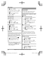 Предварительный просмотр 22 страницы Panasonic KX-TGK222E Operating Instructions Manual