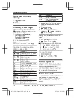 Предварительный просмотр 36 страницы Panasonic KX-TGK222E Operating Instructions Manual