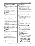 Preview for 17 page of Panasonic KX-TGK310E Operating Instructions Manual