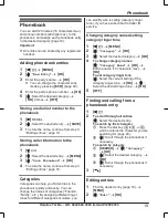 Preview for 19 page of Panasonic KX-TGK310E Operating Instructions Manual