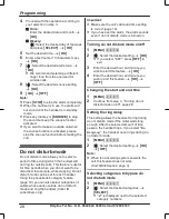 Preview for 28 page of Panasonic KX-TGK310E Operating Instructions Manual