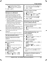 Preview for 29 page of Panasonic KX-TGK310E Operating Instructions Manual