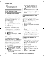 Preview for 32 page of Panasonic KX-TGK310E Operating Instructions Manual