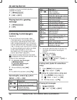 Preview for 38 page of Panasonic KX-TGK310E Operating Instructions Manual