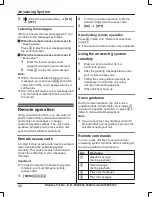 Preview for 40 page of Panasonic KX-TGK310E Operating Instructions Manual