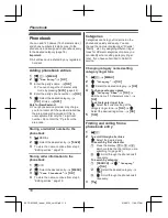 Предварительный просмотр 18 страницы Panasonic KX-TGK320AZB Operating Instructions Manual