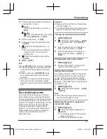 Предварительный просмотр 27 страницы Panasonic KX-TGK320AZB Operating Instructions Manual