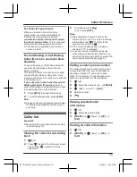 Предварительный просмотр 35 страницы Panasonic KX-TGK320AZB Operating Instructions Manual