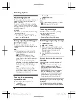 Предварительный просмотр 36 страницы Panasonic KX-TGK320AZB Operating Instructions Manual