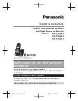 Panasonic KX-TGL460 Operating Instructions Manual preview