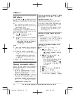 Preview for 26 page of Panasonic KX-TGL460 Operating Instructions Manual