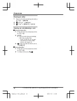 Preview for 32 page of Panasonic KX-TGL460 Operating Instructions Manual