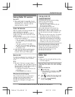 Preview for 45 page of Panasonic KX-TGL460 Operating Instructions Manual