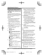 Preview for 48 page of Panasonic KX-TGL460 Operating Instructions Manual