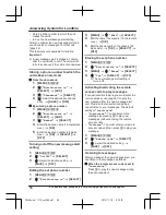 Preview for 56 page of Panasonic KX-TGL460 Operating Instructions Manual