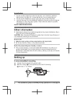 Preview for 4 page of Panasonic KX-TGLA40 Installation Manual