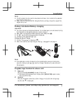 Preview for 5 page of Panasonic KX-TGLA40 Installation Manual