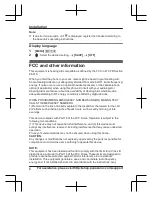 Preview for 6 page of Panasonic KX-TGLA40 Installation Manual